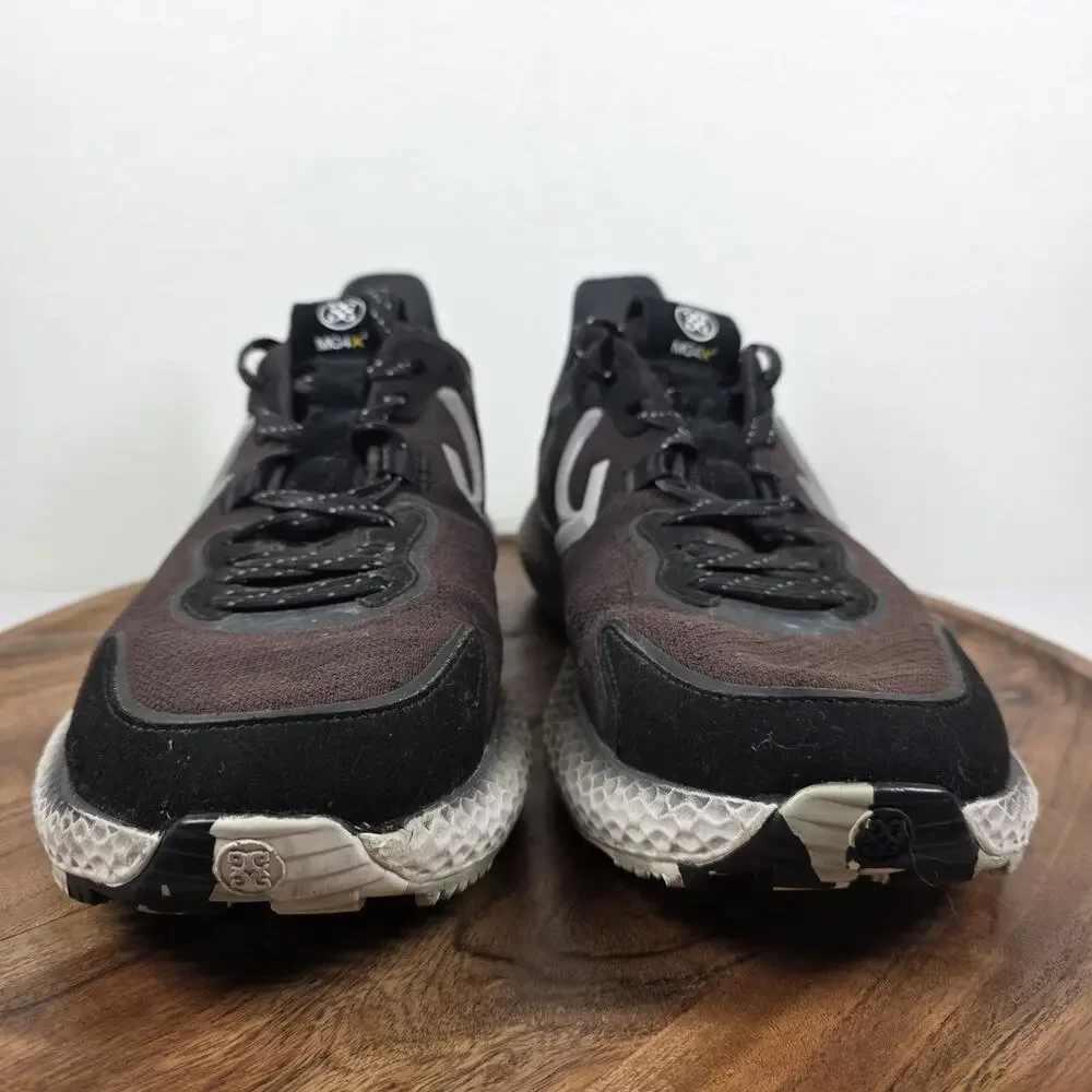 G/FORE MG4X2 Onyx Mens Brown And Black Size 12 Spikeless Golf Shoes G4MF21EF40